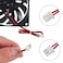 DORHEA 2Pcs DC 5V 8010 Fan 3D Printer 80x80x10 Brushless Cooling Fan 80MM for 3D Printer PC CPU Computer Case Fan Cooler