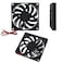 DORHEA 2Pcs DC 5V 8010 Fan 3D Printer 80x80x10 Brushless Cooling Fan 80MM for 3D Printer PC CPU Computer Case Fan Cooler