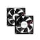 PANO-MOUNTS 80mm 24V DC Cooling Fan CF8025 High Speed 24V 80mm 25mm 2Pin PC Exhaust Muffin Fan Low Noise 3500RPM 2Pack