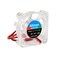 Alinan 6pcs 4010 12V Color LED Mini Brushless Cooling Fan Transparent 40 40 10MM 005A for 3D Printer PC Case CPU