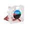 Alinan 6pcs 4010 24V Color LED Mini Brushless Cooling Fan Transparent 40 40 10MM 005A for 3D Printer PC Case CPU