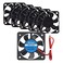 Alinan 6pcs 4010 24V Sleeve Bearing Brushless Cooling Fan 40 40 10MM with 2PIN Terninal 3D Printer Cooling Fan Computer Fan