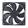 AISIBO DC Cooling Fan Brushless Fan Computer Fan Case 5 inch Ball Bearing Exhaust Fan 12025 120mmx120mm x25mm DC12V 033A