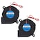 DIANN Diann 2pcs 5015 3D Printer DC 24V Brushless Blower Cooling Fan Turbine Turbo 50x15mm for RepRap i3 CR10 and Other Small Appliances Repair Replacement