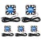 Diitao 5PCS 4010 DC 5V USB Brushless Cooling Fan40 x40 x10mm Quiet Cooling Fan 4010 Fan 3D Printer Oil Bearing Fans for Computer Case 3D Printer DC 5V USB