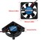 DWEII 2Pack 50mm Fan 5V USB Brushless DC Cooling Fan 5V Brushless DC Cooling Fan for Projector Humidifier Aromatherapy Small Appliances Series Replacement