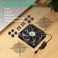 Easy Cloud USB Computer Fan 120mm USB Fan with 3 Speeds Controller Small PC USB Fans for Cooling Cabinet Case Receiver Server DVR Greenhouse TV Router Xbox PlayStation