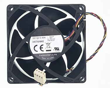 LEYEYDOJX FA08025M12LPA Case Cooling fan For HP Envy 700410 A6000 P7 H8 644724001 DC 12V 045A 8CM 8025 4Wire 4Pin 808025mm CPU Cooling Fan PWM Silent Fan