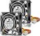GDSTIME 60mm x 15mm Fan 3 Pin 12V Brushless DC Cooling Fan 60x60x15mm for PC Cases CPU Coolers and Radiators 2 Pack