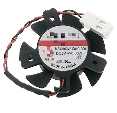 LEYEYDOJX New Cooling Fan for Sunon MF40100V2C01CA99 Diameter 37MM Hole Distance 20 26 26MM DC 5V 066W 2Pin 2Wire