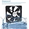 SXDOOL 140mm Waterproof Cooling Fan140X140X25mm Dual Ball Bearing 12V 2900RPMfor Cabinets Computer Case PSU Chassis