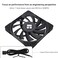 Thermalright C12015B CPU Fan Computer case Fan Quiet 4pin PWM PC Fan15mm Slimline Cooler Fan120mm CPU CoolingBlack