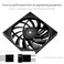 Thermalright TLH12015B CPU FanComputer Case Cooling Quiet 4PIN PWM 1900RPM High Speed15mm Slimline Cooler for CPU Cooler and Chassis120mm PC Cooling TLH12015B