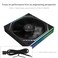 Thermalright TLM12 Case Fan 120mm ARGB CPU Cooler Fan Comes with ARGB Mirror Light EffectPC PWM Silent Fan with 1500RPM Speed Black CPU Cooling ARGB FanDesktop CPU PWM Fan