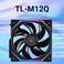 Thermalright TLM12Q Case Fan120mm QuietPWM FunctionInfinity Mirror ARGB Lighting EffectsWireless Splicing Building Block CPU FanNew Power Chip Module Simplifies Wiring Management2000RPM