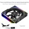 Thermalright TLM12Q Case Fan120mm QuietPWM FunctionInfinity Mirror ARGB Lighting EffectsWireless Splicing Building Block CPU FanNew Power Chip Module Simplifies Wiring Management2000RPM