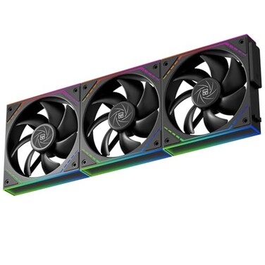 Thermalright TLM12Q X3 Case Fan120mm QuietPWM FunctionInfinity Mirror ARGB Lighting EffectsWireless Splicing Building Block CPU FanNew Power Chip Module Simplifies Wiring Management3Packs