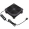 PANO-MOUNTS Upgraded 120mm 5V USB Powered PC Router Fan with Speed Controller High Airflow Cooling Fan for Router Modem DVR PlayStation TV Box and Other Electronics