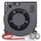 Wathai 120mm x 32mm 24V Centrifugal Small Blower Fan 24 Volt Brushless Cooling Turbo Fan Dual Ball 2Pin for Limited Space DIY Projects