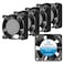 WINSINN DC 25mm Fan 24V 2510 Hydraulic Bearing Brushless Cooling 25mmx10mm 2PIN Pack of 5Pcs