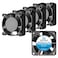 WINSINN DC 25mm Fan 24V 2510 Hydraulic Bearing Brushless Cooling 25mmx10mm 2PIN Pack of 5Pcs