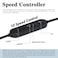 xiaoqijia Xiaoqijia Quiet 80mm Fan with 10 Speed USB 5V DC 12V IPX5 Waterproof Cooling Fan for Tablet TV Receiver Router DVR Xbox Greenhouse Kennel Computer Cabinet Component Cooling