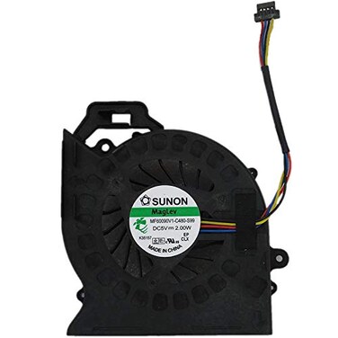 SUNMALL New CPU Cooling Fan Compatible with HP Pavilion dv76b01xx dv76b32us dv76b55dx dv76b56nr dv76b57nr dv76b63us dv76b71nr dv76b73nr