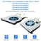 ARLBA New Replacement CPU Cooling Fan for Intel NUC NUC8 NUC8i3BEH NUC8i5BEH NUC8i5bek NUC8i7BEH NUC8 I3I5I7 Mini Host BSC0805HA00 BAZB0808R5H P004 5V 06A Fan wTools