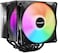 be quiet! be quiet Pure Rock Pro 3 LX CPU Air Cooler 6 High Performance 6mm Heat Pipes with HDT Technology 120mm Quiet ARGB PWM Fan AMDAM4 AM5Intel LGA 1700115011511200 Black BK043