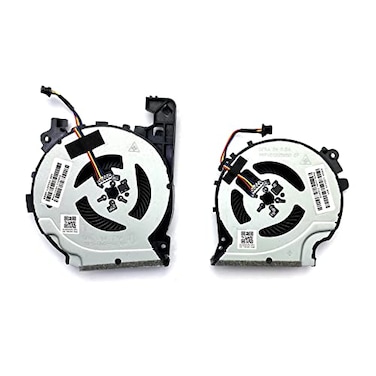 BestParts CPU Fan 2x 5V 05A 4Pin Laptop Cooling Fans Compatible with HP Pavilion 15CX 15TCX PN L20334001 L20335001