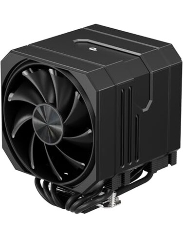 upHere CPU Air Cooler with 6X6mm Heat PipesDual 120mm Fan CPU Cooler 1600rmpCPU Cooler AMD AM5AM4AM3 SeriesCPU Air Cooler 622 Height Compatible with Intel LGA 185117001155115620112066Black