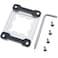 FDXGYH 1 Pcs AM5 CPU Fix Holder Aluminum Alloy AntiBending Contact Frame with Screw Screwdriver for AM5 Motherboard Slot X670 B650 Series Chipset Silver