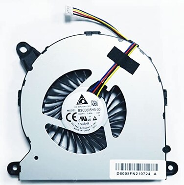 Fleshy Leaf CPU Cooling Fan Replacement for Intel NUC8 NUC8i7BEH NUC8i5BEH NUC8i3BEH BSC0805HA00 5V