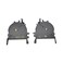 ICTION New A1990 A1707 CPU Cooling Fan Replacment 92301471 Compatible for MacBook Pro Retina 15 A1707 A1990 Fan Left Right 2016 2017 2018 Year
