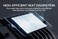 ID-COOLING IDCOOLING IS67XT Black 67mm Height Low Profile CPU Cooler 6 Heatpipes CPU Air Cooler for HTPCs ITX and Small Form Factor Builds 120x15mm Slim Fan Support Intel LGA17001200115X AMD AM5AM4