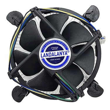 LANDALANYA Landalanya Replacement New CPU Cooling Fan with Heatsink for Intel LGA1150 LGA1151 LGA1155 LGA1156 CeleronPentiumi3i5i7 Processors Series Fan E97379003 CNDP751K50 DTCDAB16 DC12V 060A