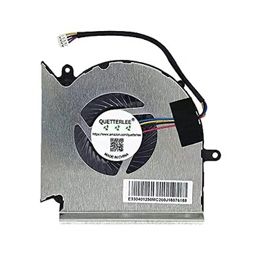 QUETTERLEE Replacement New GPU Cooling Fan for MSI GE63 GL63 GV63 GP63 GP73 GE73 GL73 GE63VR GE63VR7RE GE63VR7RF GE73VR GE73VR7RE GE73VR7RF MS16P1 16P7 MS17C1 Series Fan PAAD06015SL N384 Fan