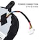 BESTWIEE Replacement CPU Cooling Fan for Dell Inspiron 17 5770 5775 3790 3793 Inspiron 15 5570 5575 Latitude 3590 Series 0FX0M0 DC28000K9D0 DFS1503055P0T