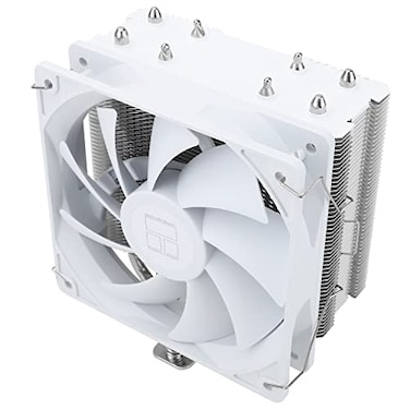Thermalright Assassin X 120R SE White CPU Air Cooler TLC12CW PWM Quiet Fan CPU Cooler with 1550RPM for AM4AM5Intel lga18511700115011511200 White Heatsink Cooling