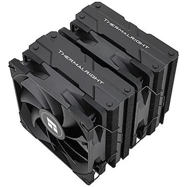 Thermalright Peerless Assassin 120 Black CPU Air Cooler Dual Towers 6 heatpipeswith Dual CPU Fansfor Intel LGA115X185117002011AM4AM5 High Performance RadiatorBlack1550rpm10