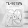 Thermalright TL9015W 9cm Slim Fan White FanHydraulic Bearing 15mm Slim Case Fan4pin PWM 2700 RPM