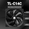 Thermalright TLC14C CPU Cooling Fan 140mm PWM Silent Computer Cooler With 1500RPM Speed Black TLC14C