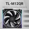 Thermalright TLM12QRWireless Splicing Chassis FanBuilding Block Splicing FanInfinity Mirror ARGB Lighting EffectReverse Blade DesignNew Power chip Module simplifies Wiring Management