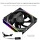Thermalright TLM12QRWireless Splicing Chassis FanBuilding Block Splicing FanInfinity Mirror ARGB Lighting EffectReverse Blade DesignNew Power chip Module simplifies Wiring Management
