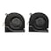 TXLIMINHONG New CPU and GPU Cooling Fan for Acer Aspire A717 A71771G743K A71772G A71771G78FD N17C1 Series FJCL DFS541105FC0T DC28000JRF0 FCC2 DC5V 05A
