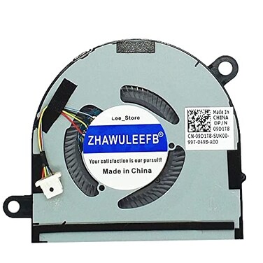 ZHAWULEEFB Replacement New CPU Cooling Fan Intended for Dell Latitude 9410 7400 2in1 2n1 Fan DPN 09D1T8 DC28000M3SL EG50040S1CG90S9A 4pin DC5V 027A Not Compatible with Latitud 7400