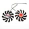 CCTVA 2PCSlot 95MM FDC10U12S9C CF1010U12S Cooler Fan Replace for XFX AMD Radeon RX 580 590 RX580 RX590 Graphics Card Cooling Fan