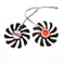 CCTVA 2PCSlot 95MM FDC10U12S9C CF1010U12S Cooler Fan Replace for XFX AMD Radeon RX 580 590 RX580 RX590 Graphics Card Cooling Fan