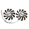 CCTVA 2PCSlot 95MM FDC10U12S9C CF1010U12S Cooler Fan Replace for XFX AMD Radeon RX 580 590 RX580 RX590 Graphics Card Cooling Fan