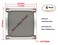IMSurQltyPrise 80mm Computer Fan Filter Grills with Screws Aluminum Frame Ultra Fine Stainelss Steel Mesh 4 Pack Silver
